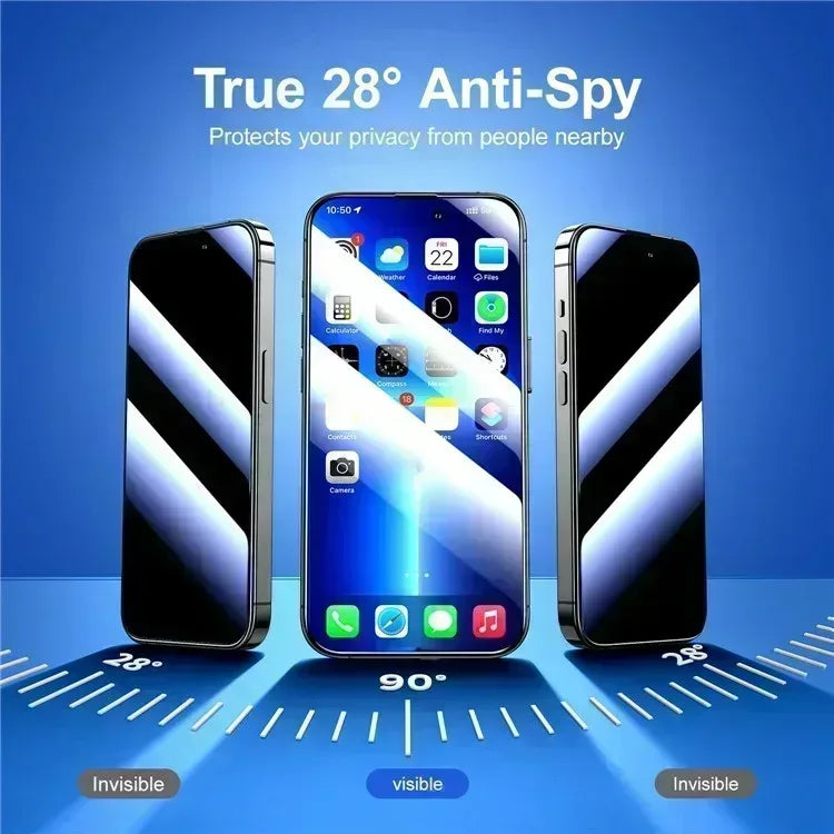 Joyroom Privacy Glass Screen Protector iPhone 13 / 13 Pro - Three