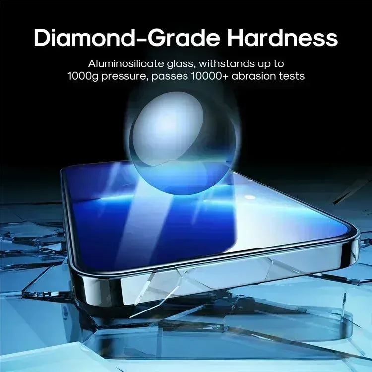 Joyroom HD Glass Screen Protector iPhone 15 Pro - Three