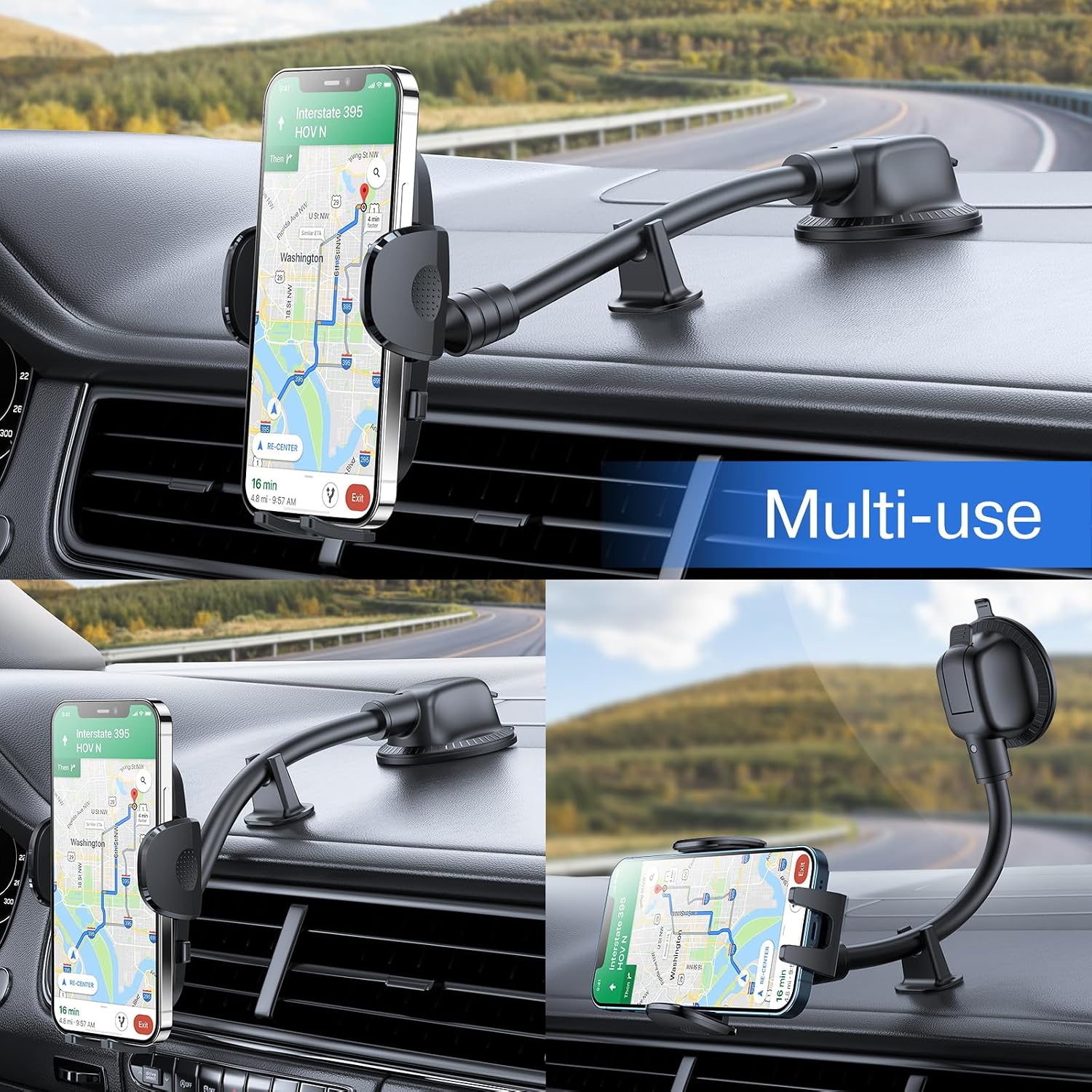 JoyRoom Car Holder With Flexible Arm JR-ZS259