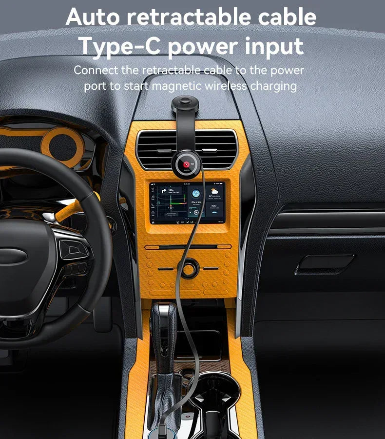 Yesido Magnetic Car Charger C314 - Three