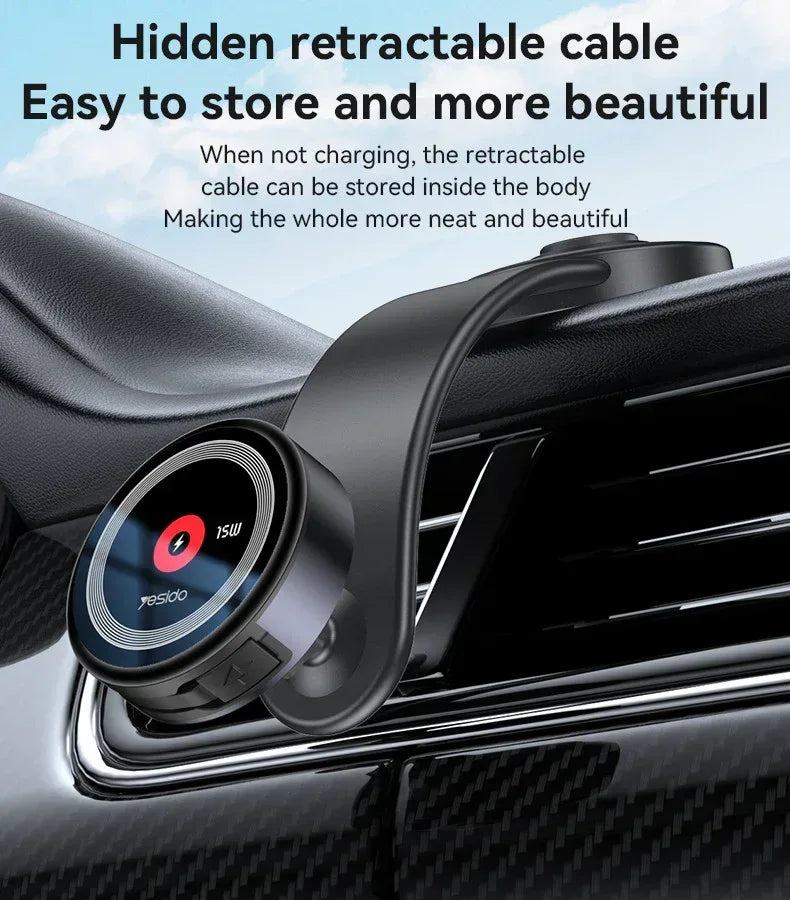 Yesido Magnetic Car Charger C314 - Three