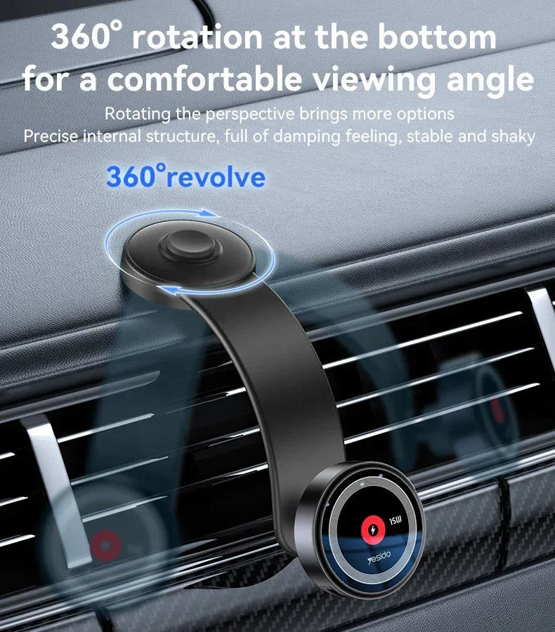 Yesido Magnetic Car Charger C314 - Three