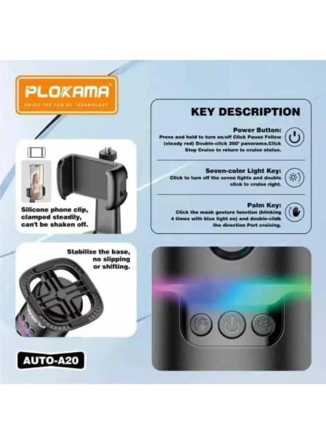 PLOKAMA 360° Smart Shooting Gimbal