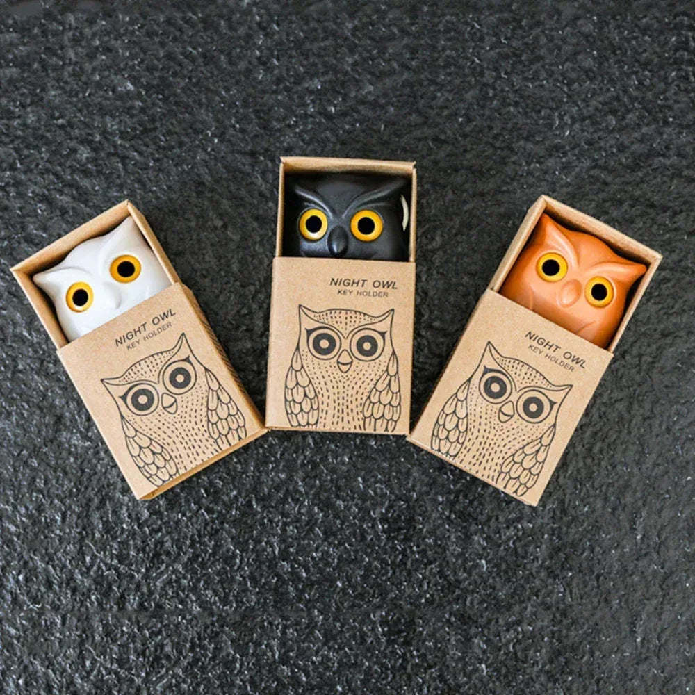 Owl Key Holder - Three