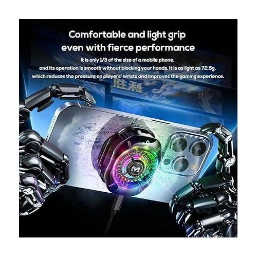 MEMO AI Modes Gaming Cooler with RGB light CX10