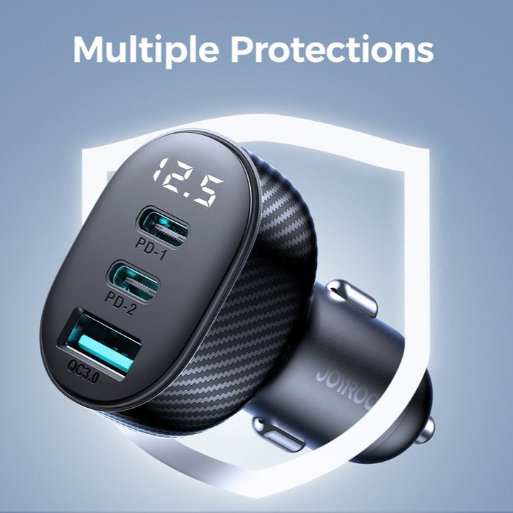 Joyroom 2A1C 30W Car Charger JR-CCD04