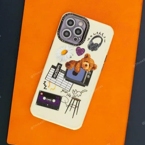 Q Series printed Camera Protection case iPhone 12 Pro Max - Three