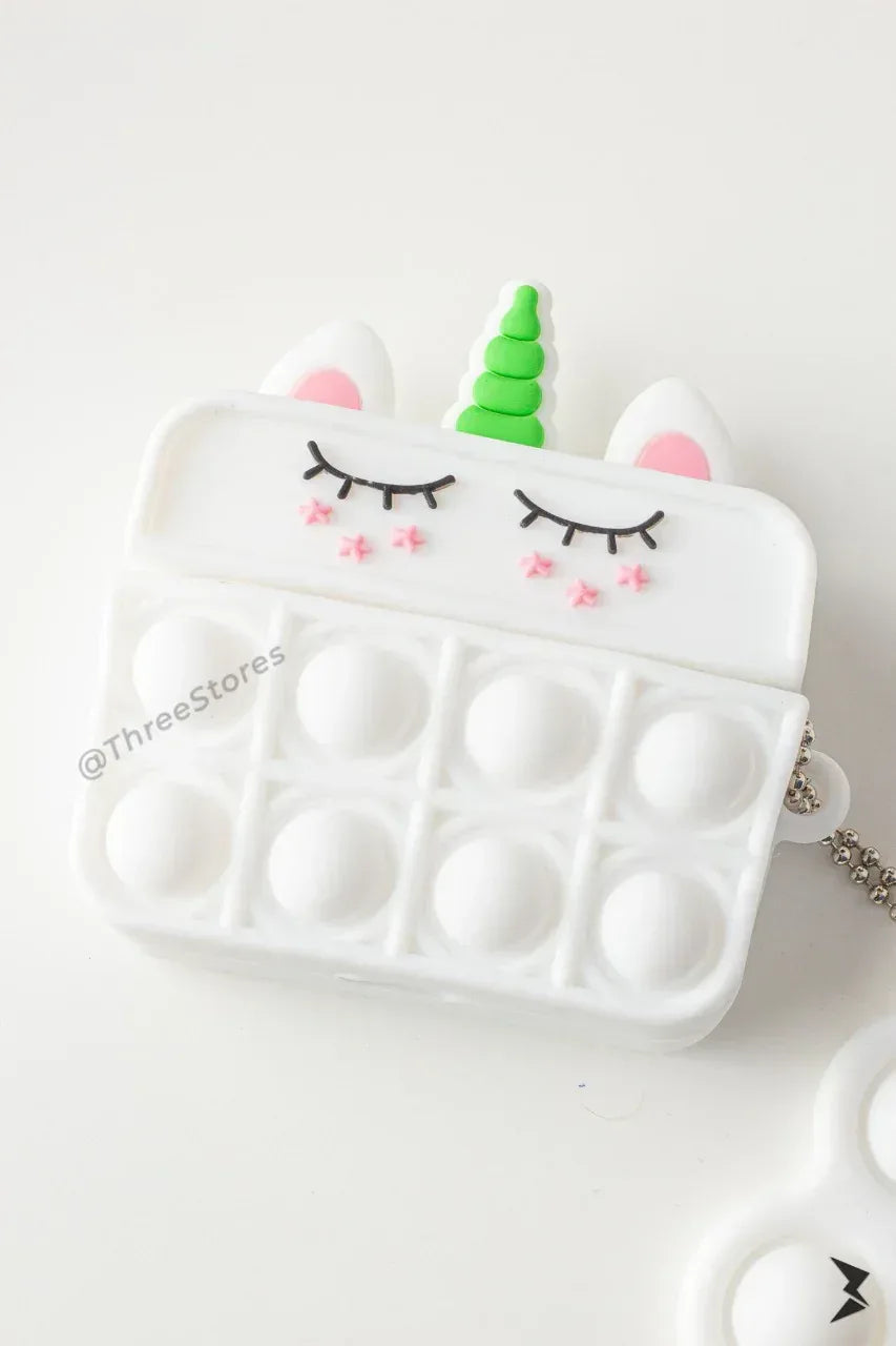 Bubbles Silicone Case For Airpods Pro - Three