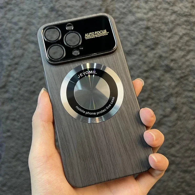 Magsafe Wood Case iPhone 14 Pro - Three