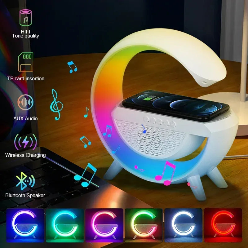 GoLiveMic RGB Lights Bluetooth Speaker YN-2209 - Three