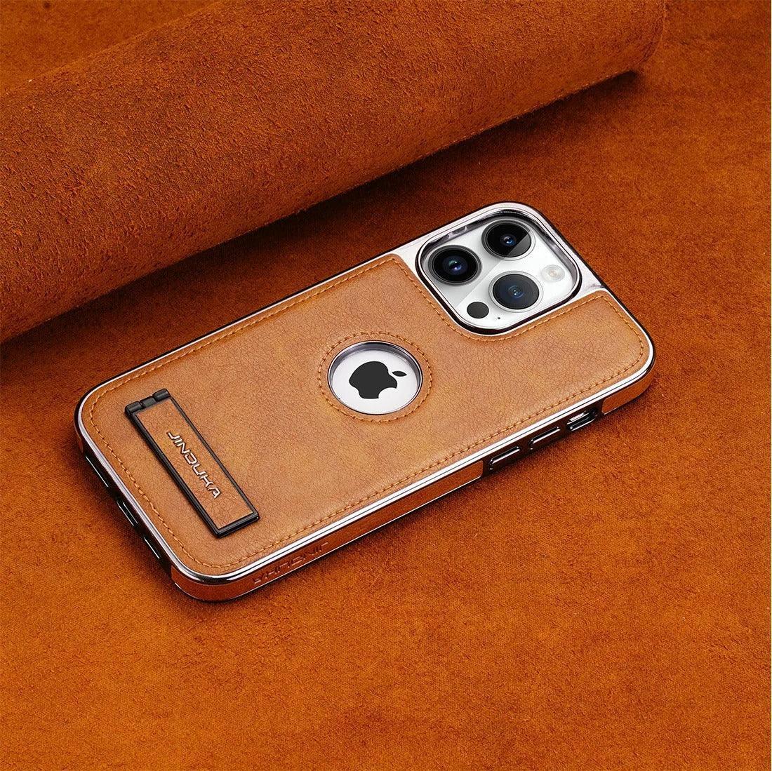 Jinduka Leather Case iPhone 13 Pro - Three