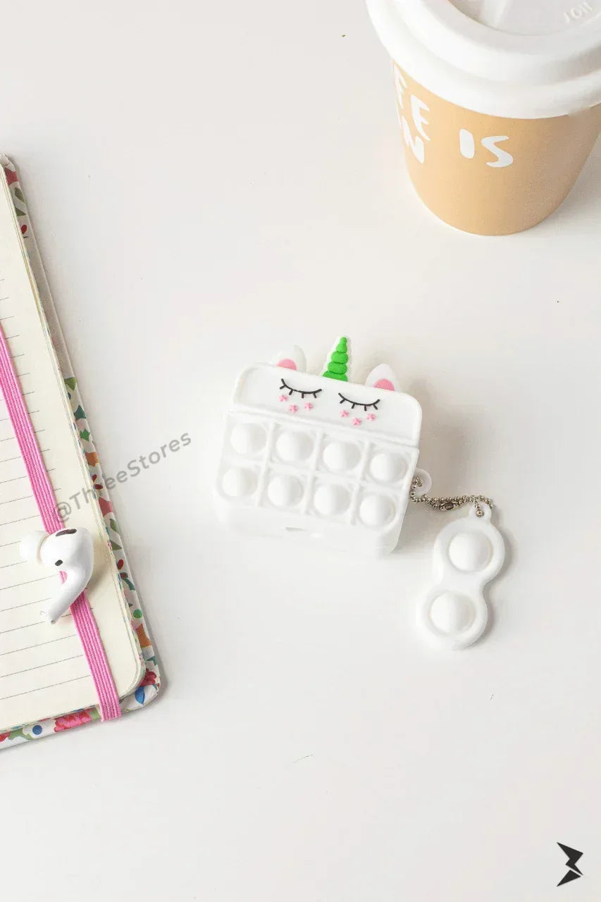 Bubbles Silicone Case For Airpods Pro - Three