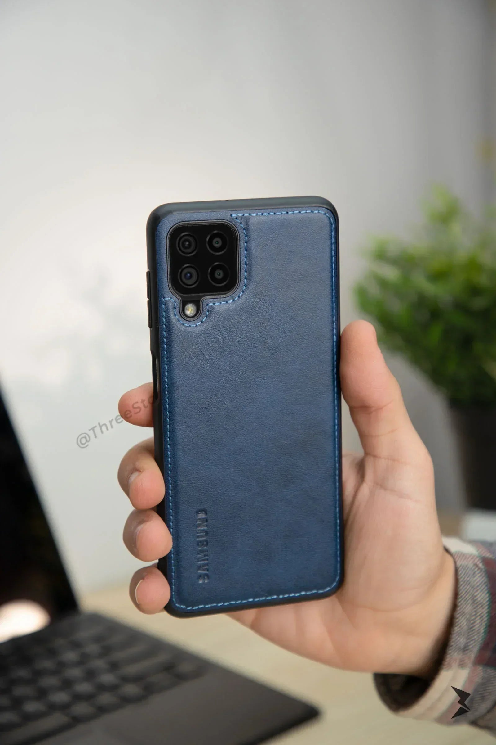 Cradle Leather Case Samsung A22 4G - Three