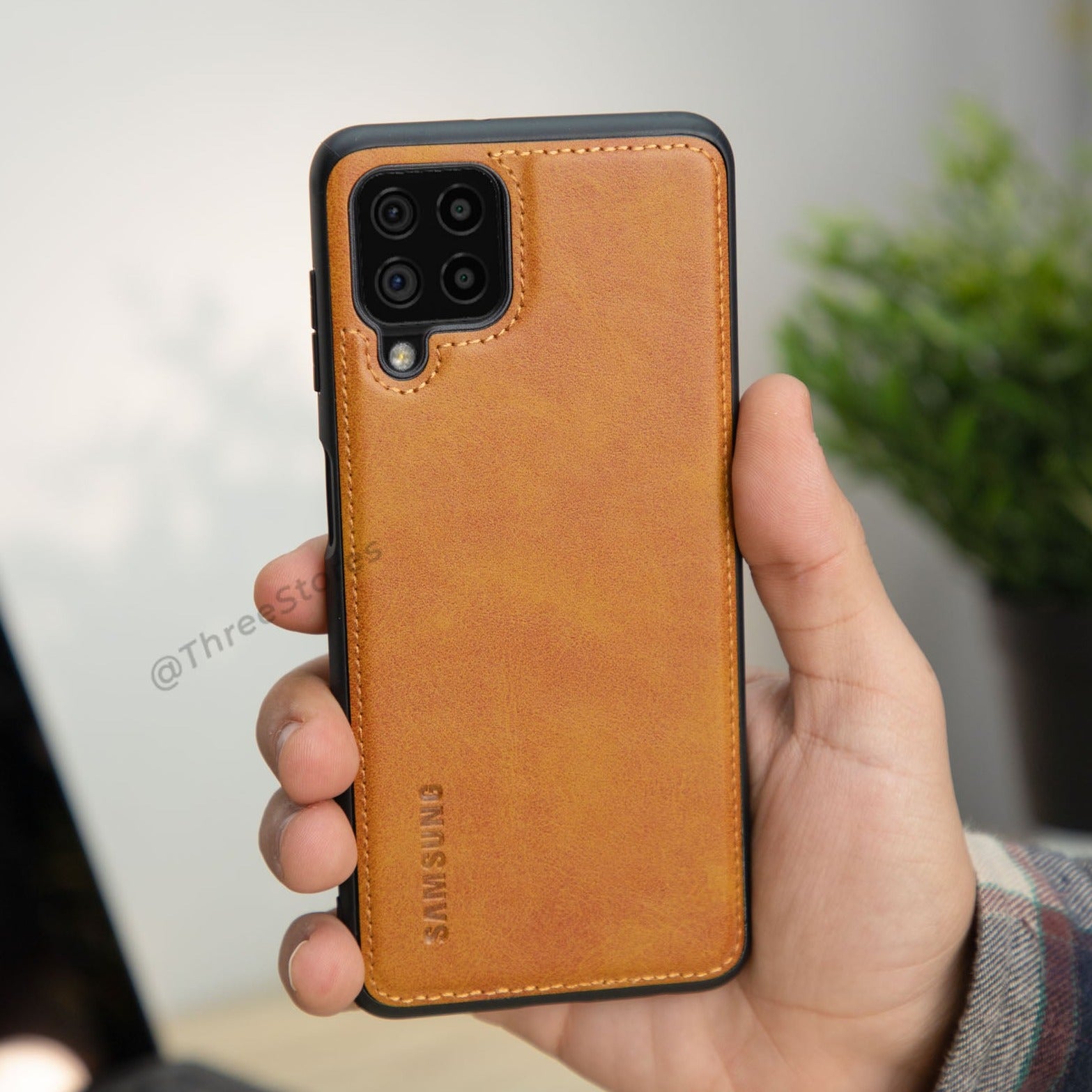 Cradle Leather Case Samsung A22 4G