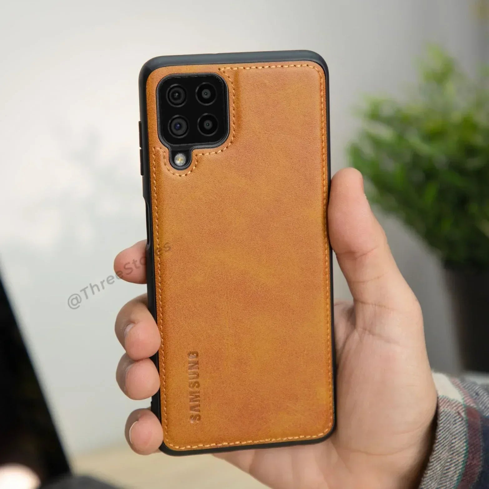 Cradle Leather Case Samsung A22 4G - Three