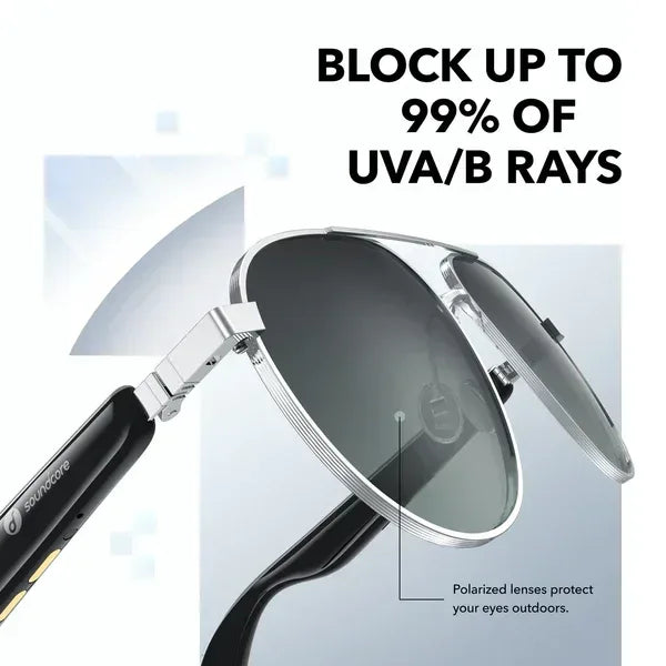 Anker Soundcore Frames Tour Bluetooth Audio Smart Glasees - Three