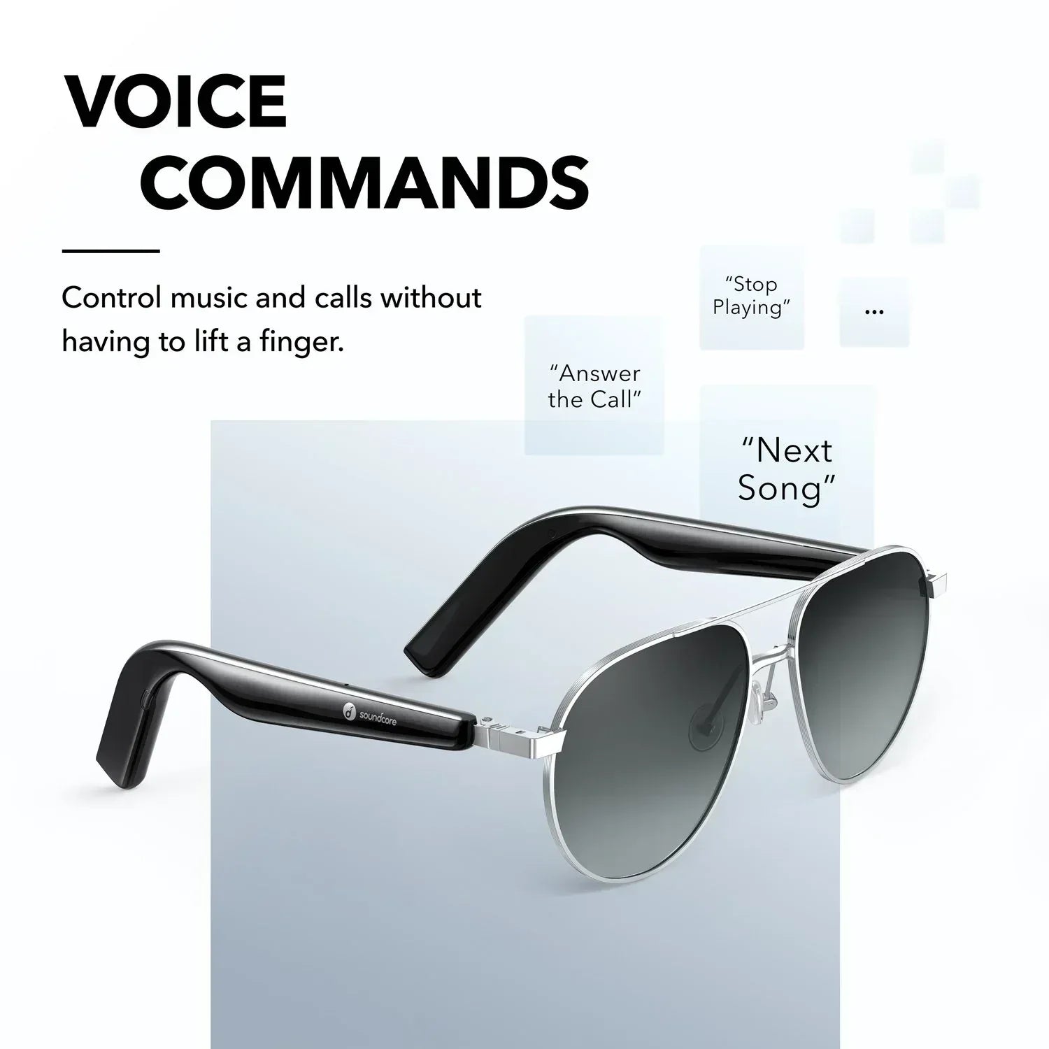 Anker Soundcore Frames Tour Bluetooth Audio Smart Glasees - Three