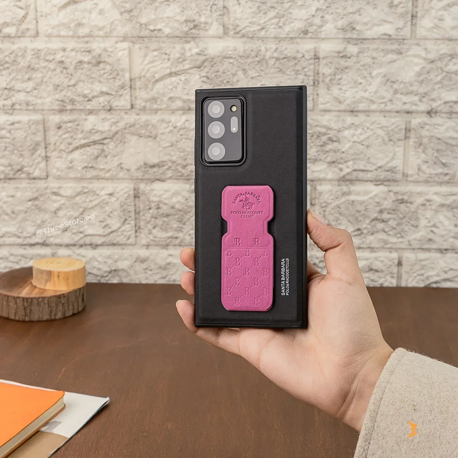 Santa Colored Holder Case Samsung Note 20 Ultra - Three