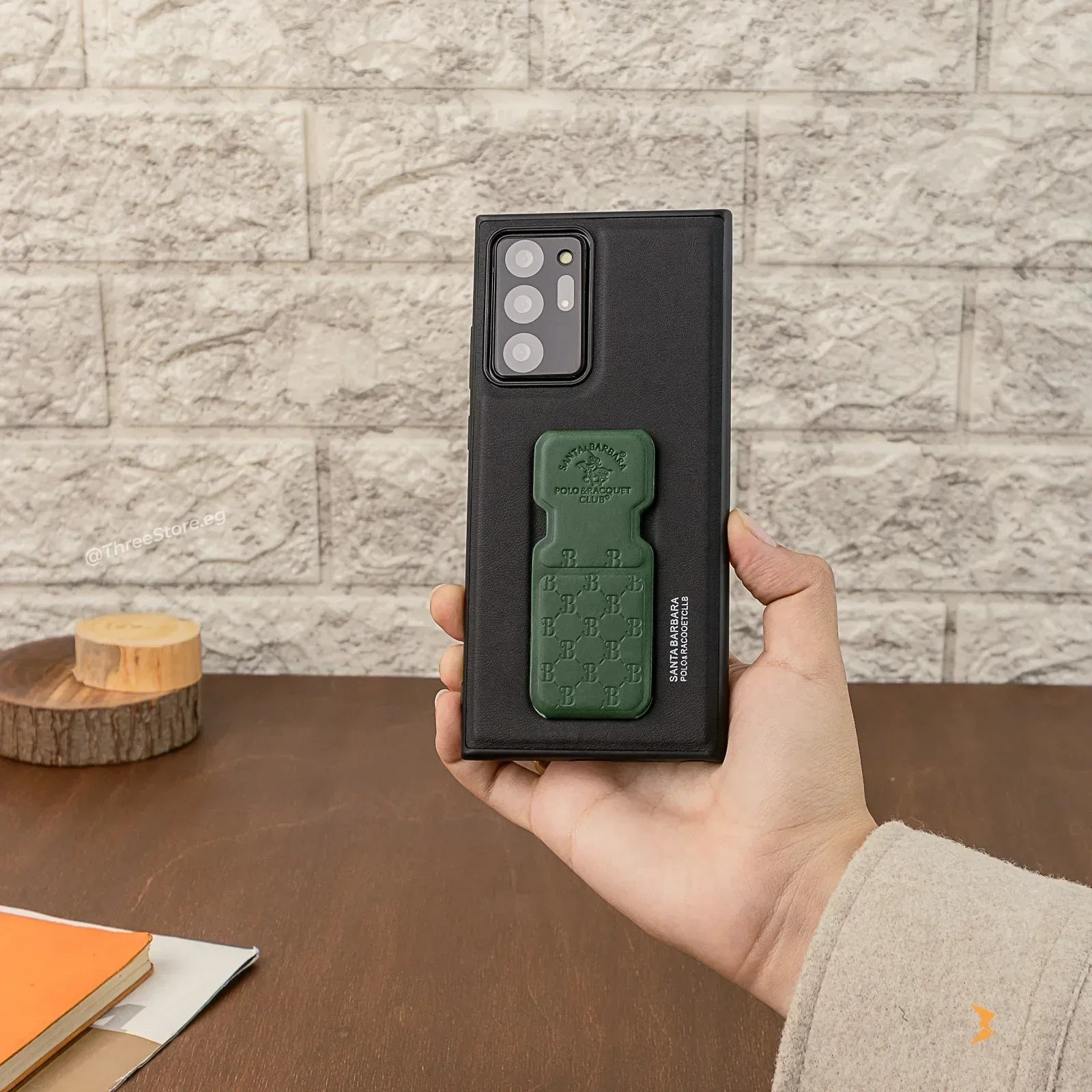 Santa Colored Holder Case Samsung Note 20 Ultra - Three