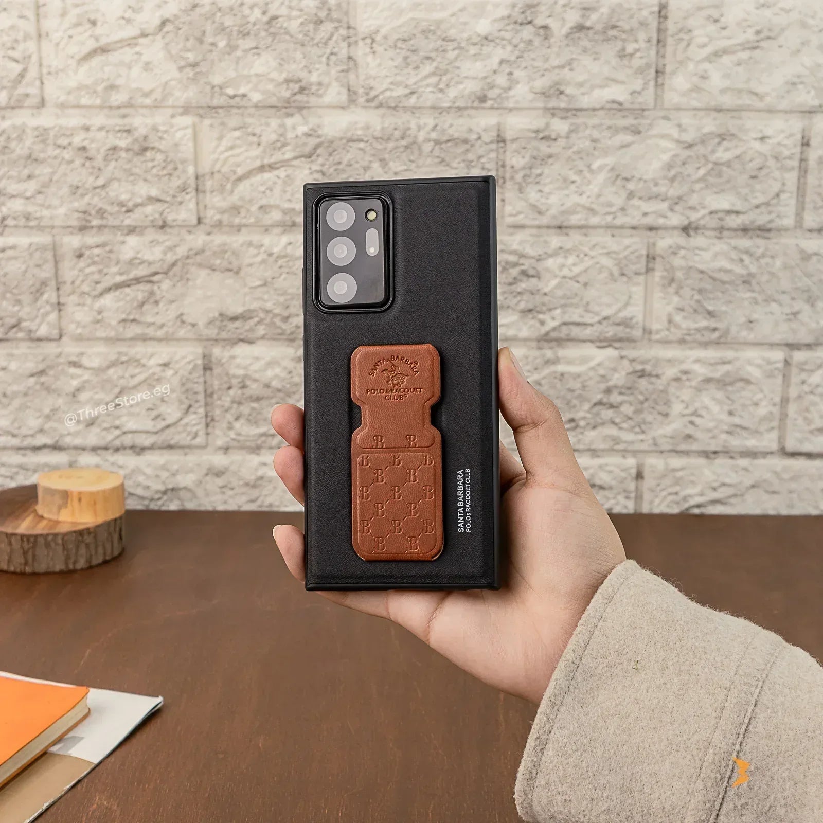 Santa Colored Holder Case Samsung Note 20 Ultra - Three