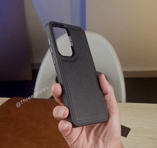 Black Leather Case Samsung A25