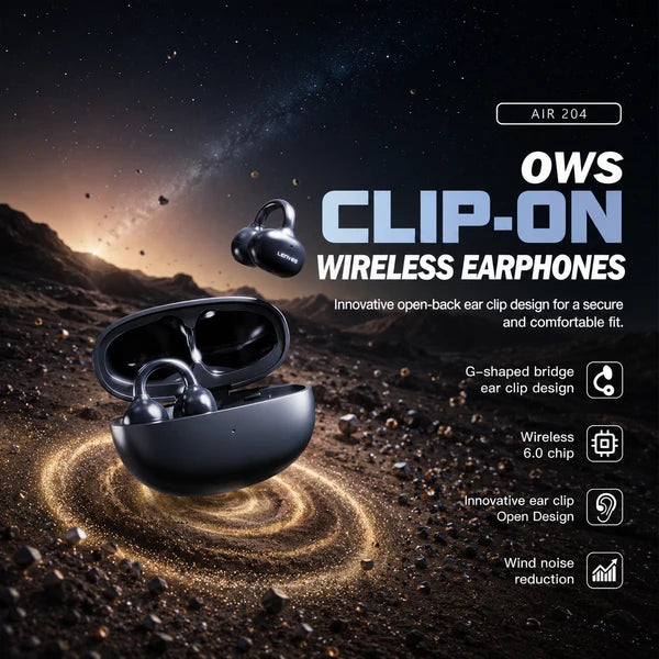 Lenyes Bluetooth 6.0 App Control Noise Reduction Earbuds Air204