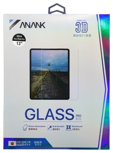 ANANK Glass Screen Protector for Apple iPad Pro 13"