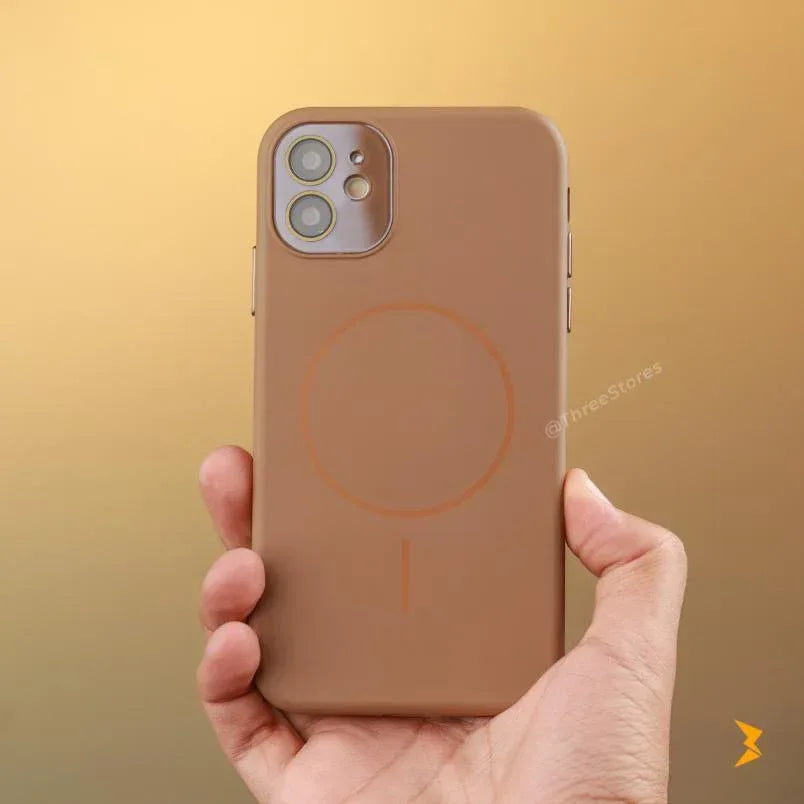 Aesthetic Camera Protection Magsafe Case iPhone 11 - Three