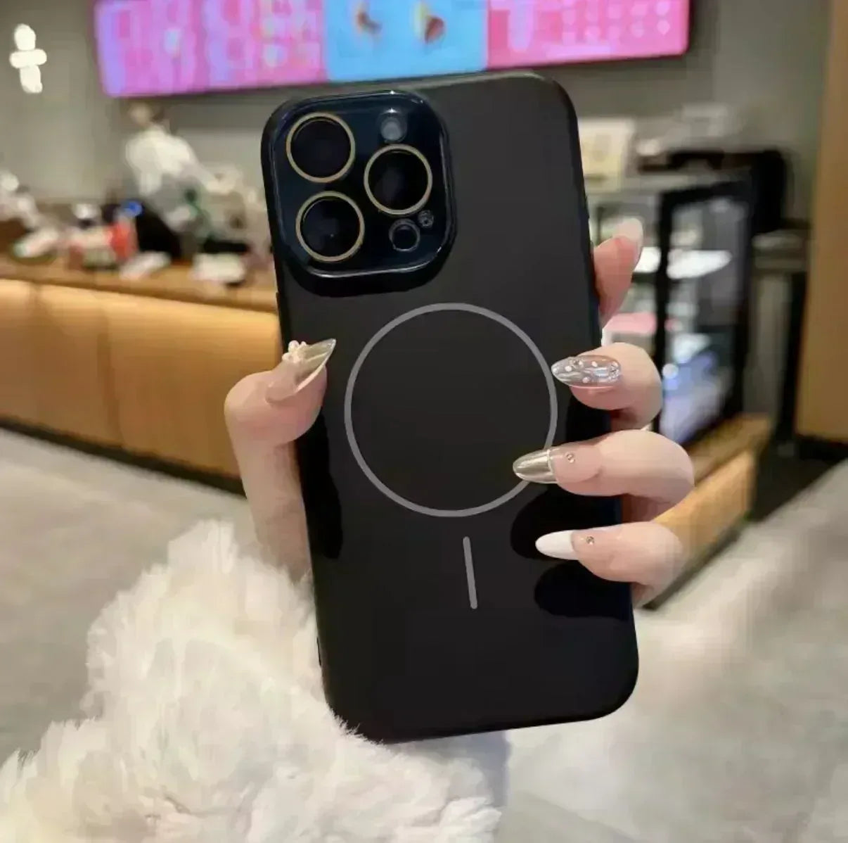 Aesthetic Camera Protection Magsafe Case iPhone 16 Pro - Three