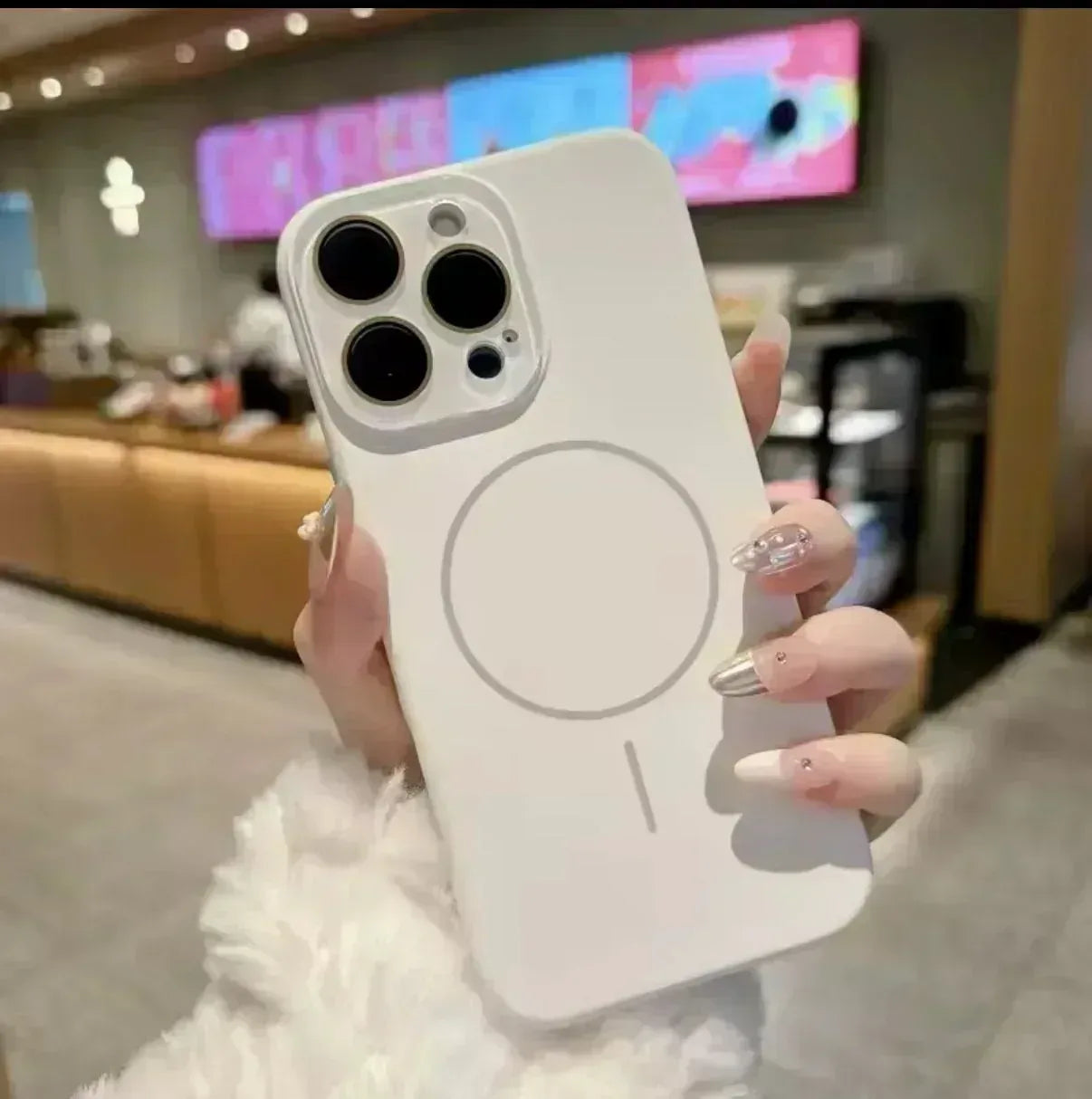 Aesthetic Camera Protection Magsafe Case iPhone 16 Pro - Three