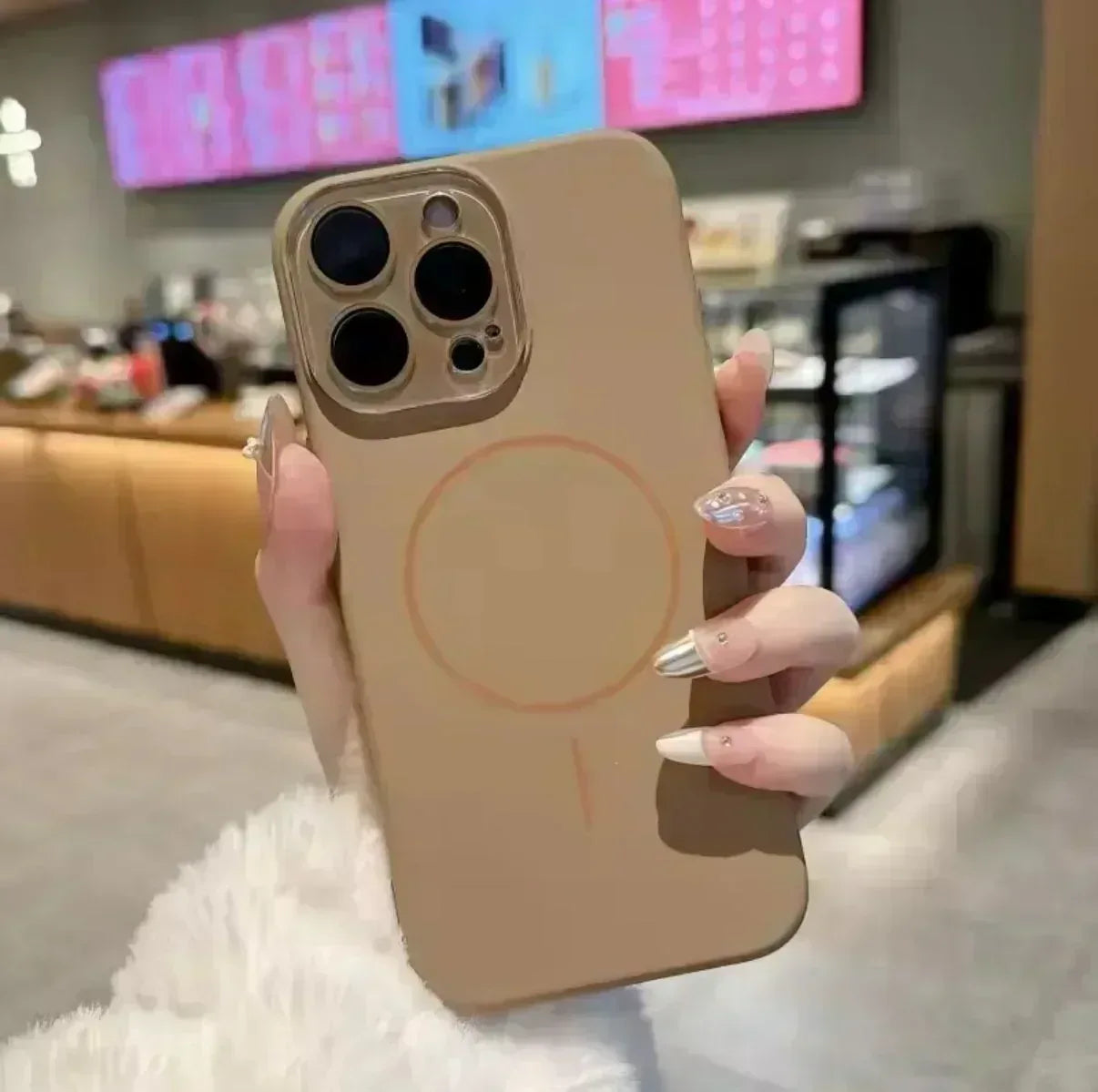 Aesthetic Camera Protection Magsafe Case iPhone 16 Pro - Three