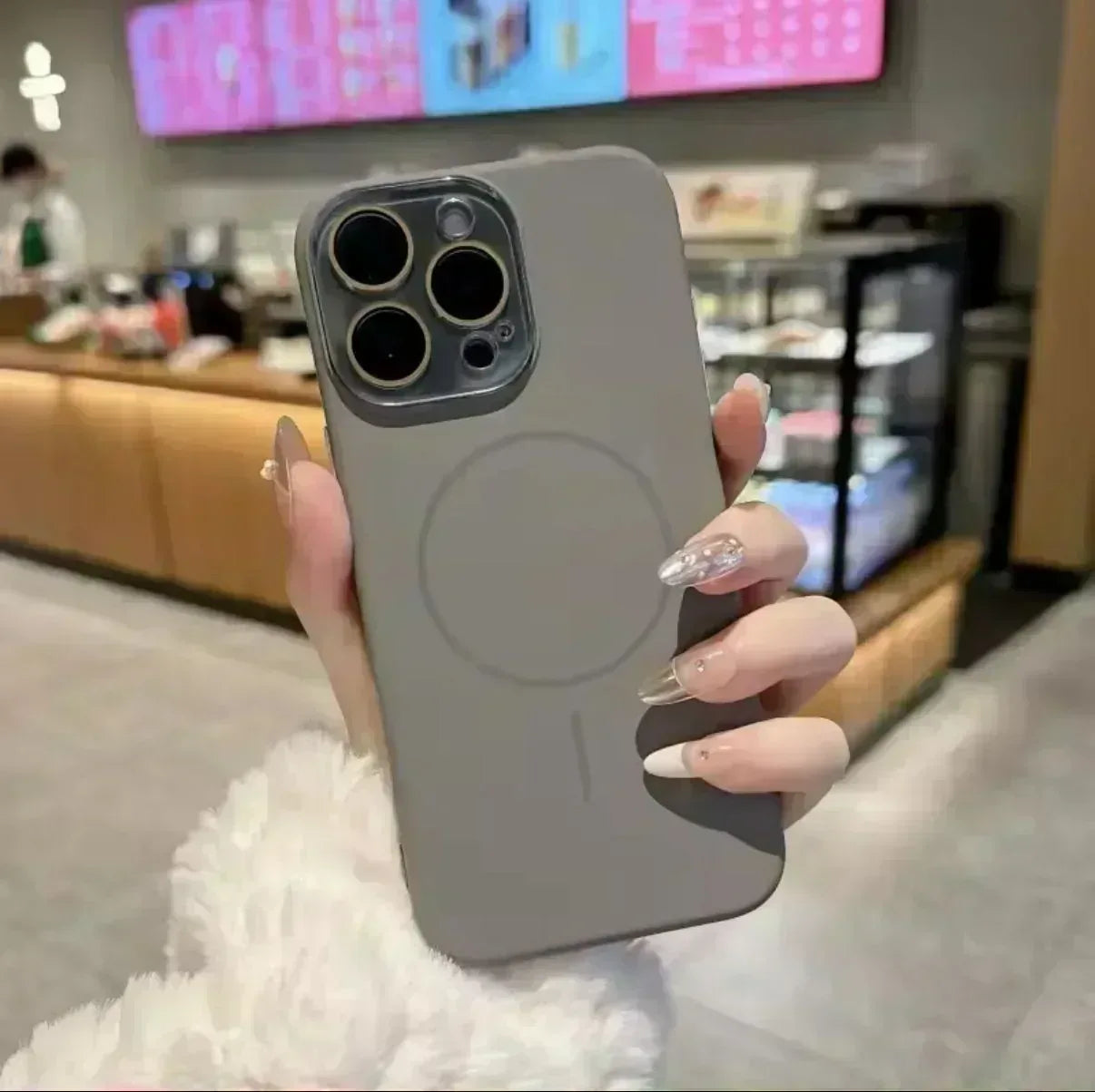 Aesthetic Camera Protection Magsafe Case iPhone 16 Pro - Three