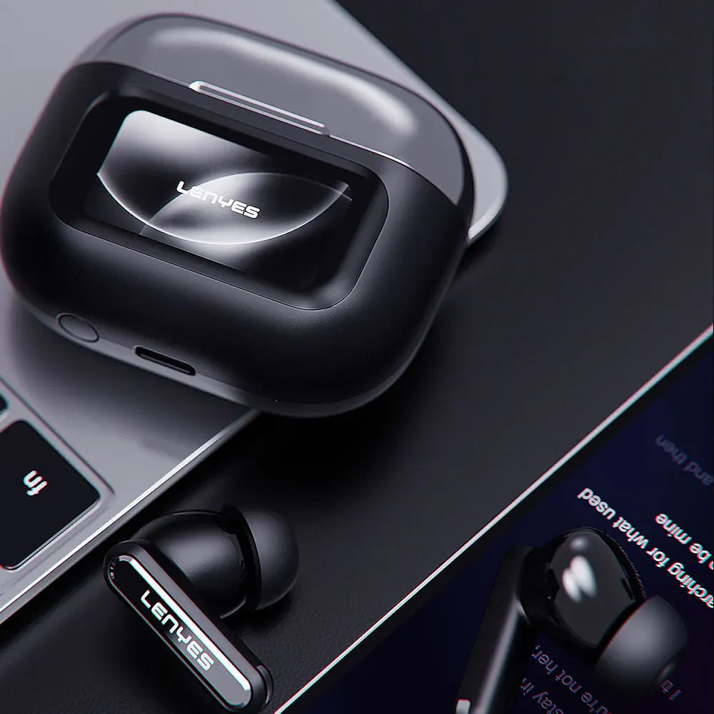 Lenyes Bluetooth 6.0 AI Screen Translation ANC ENC Earbuds Air105
