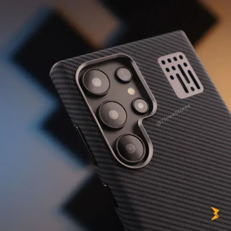 Air Vent Carbon Magsafe Case Samsung S25 Ultra - Three