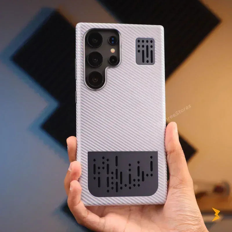 Air Vent Carbon Magsafe Case Samsung S25 Ultra - Three