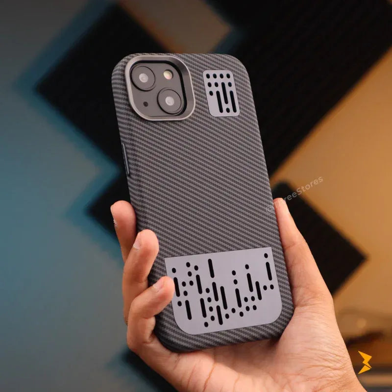 Air Vent Carbon Magsafe Case iPhone 13/14/15 - Three