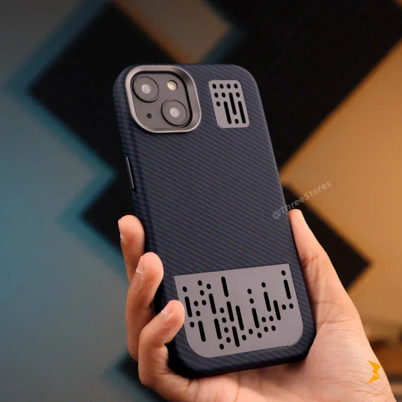 Air Vent Carbon Magsafe Case iPhone 13/14/15 - Three