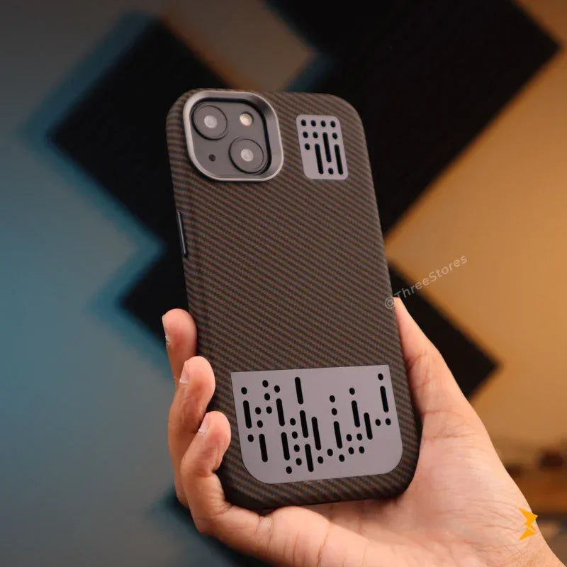 Air Vent Carbon Magsafe Case iPhone 13/14/15 - Three