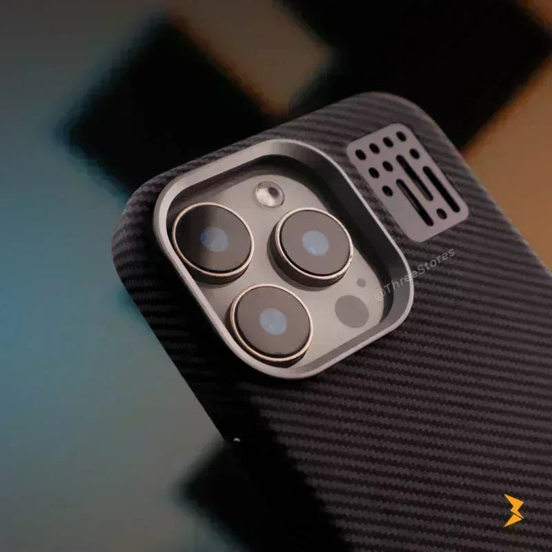 Air Vent Carbon Magsafe Case iPhone 16 Pro Max - Three