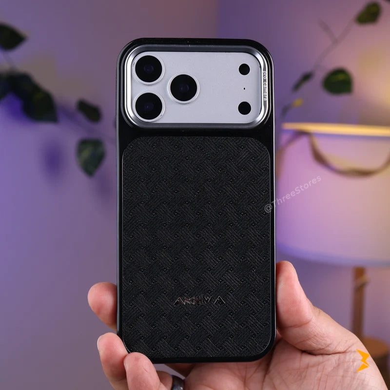 Akhwa Metal Camera Frame Case iPhone 17 Pro Max