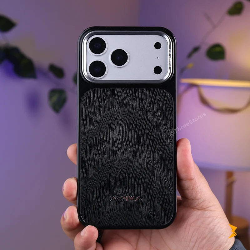 Akhwa Metal Camera Frame Case iPhone 17 Pro Max