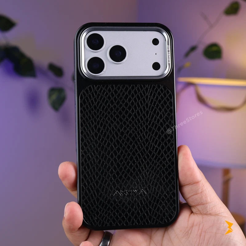 Akhwa Metal Camera Frame Case iPhone 17 Pro Max