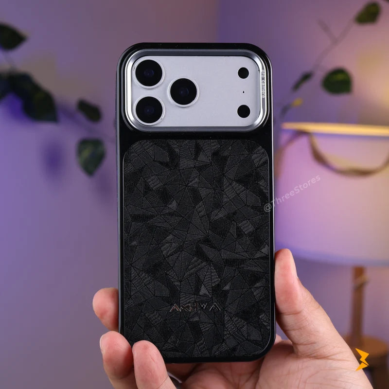 Akhwa Metal Camera Frame Case iPhone 17 Pro Max