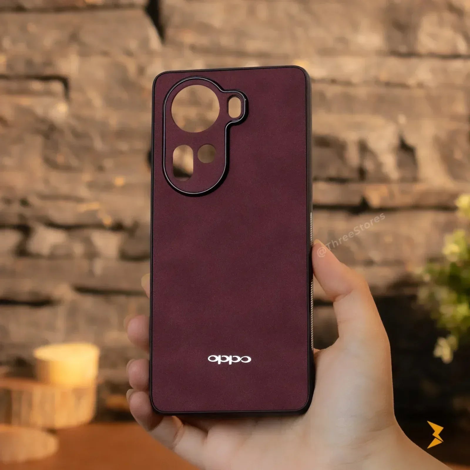 Alcantara Case Oppo Reno 11 - Three