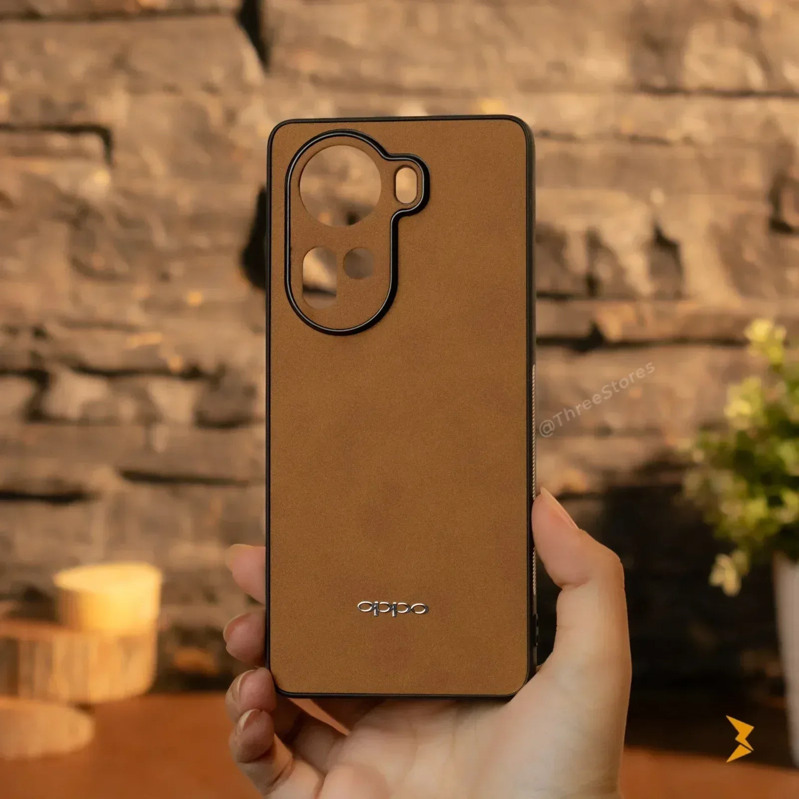 Alcantara Case Oppo Reno 11 - Three
