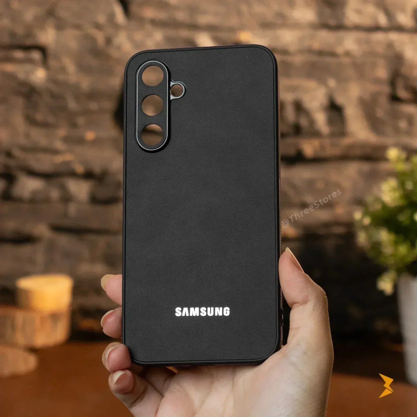 Alcantara Case Samsung A35 - Three