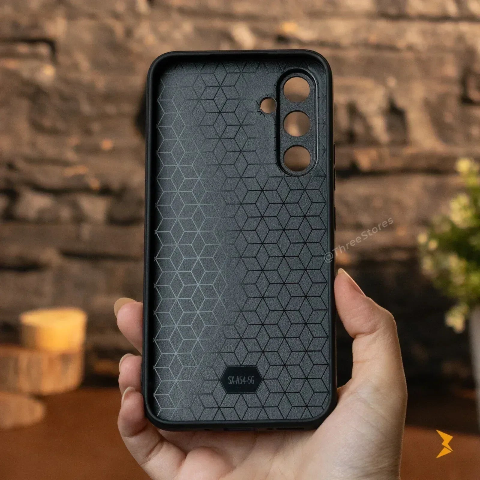 Alcantara Case Samsung A54 - Three