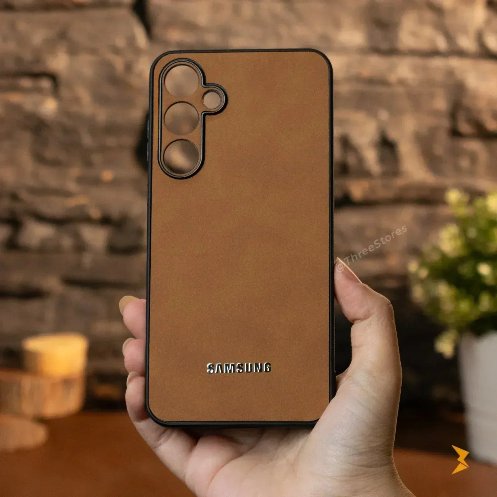 Alcantara Case Samsung A55 - Three