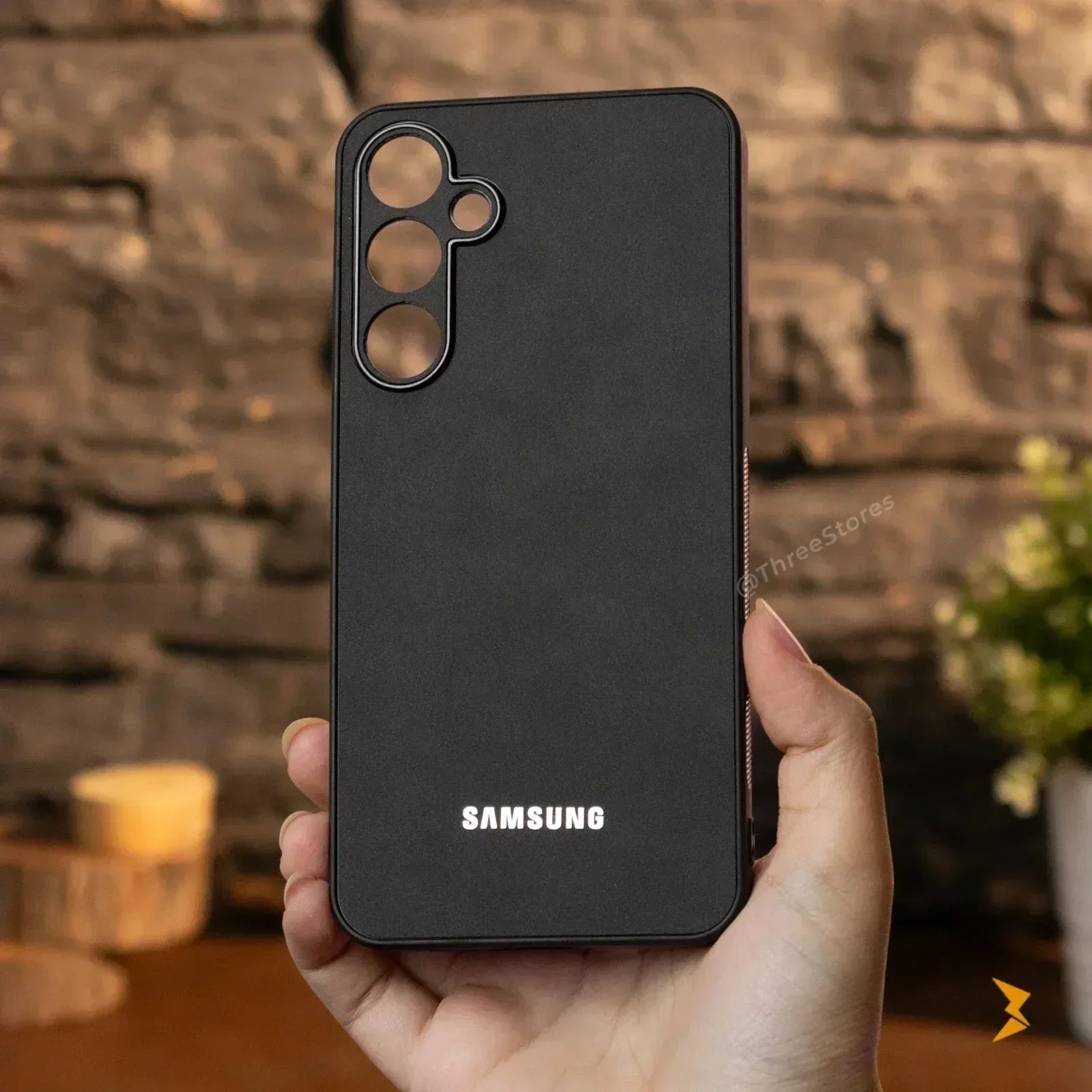 Alcantara Case Samsung A55 - Three