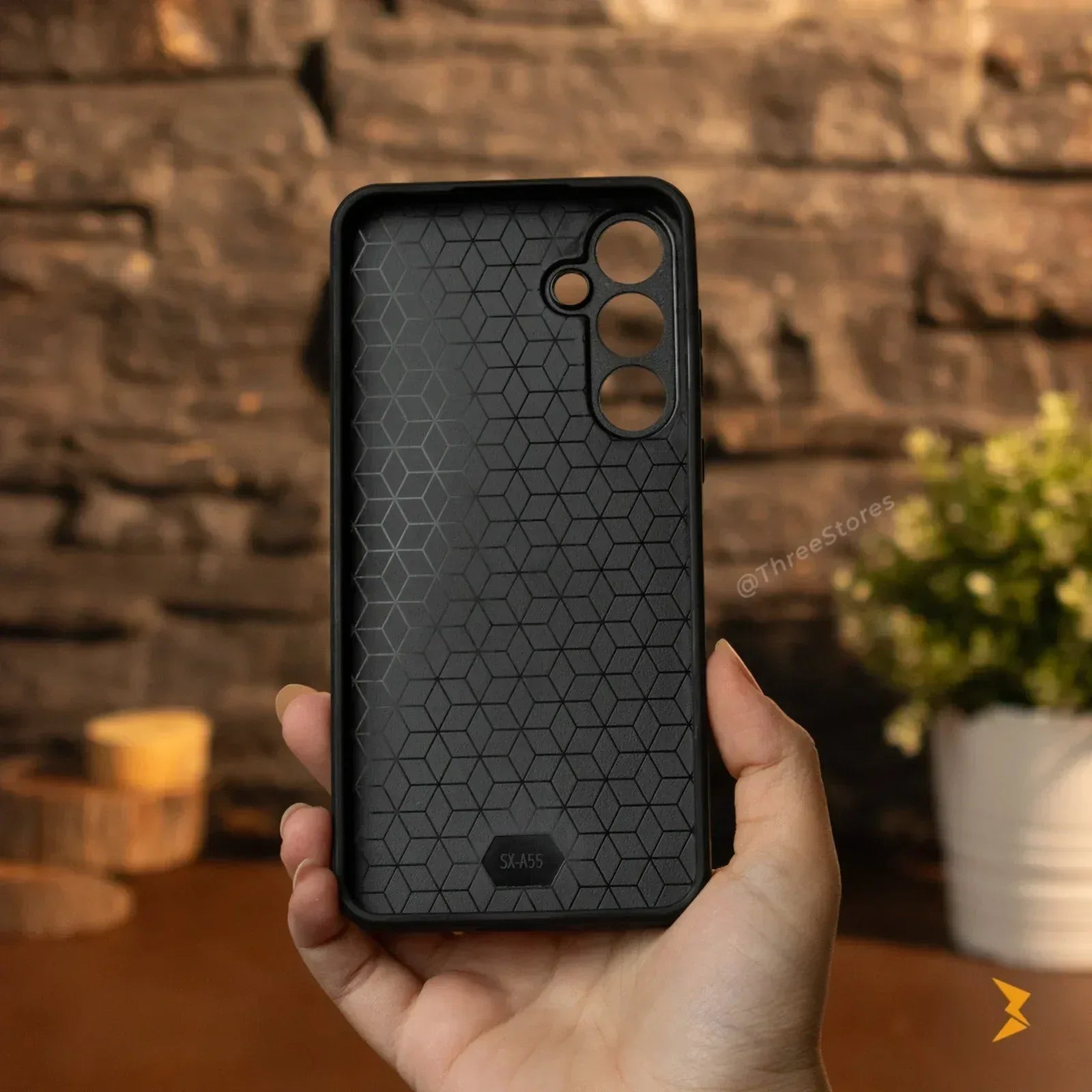 Alcantara Case Samsung A55 - Three